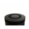Poêle à granulés LEIRE Finition CS THERMOS Métal Rouge