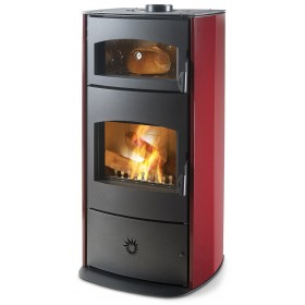 Poêle à bois ALICE four métal