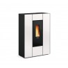 Poele a granules MARILENA PLUS AD CRYSTAL étroit canalisé par NORDICA EXTRAFLAME