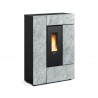 Poêle à granulés étanche Gabriella Plus Finition NORDICA Extraflame Acier - Bronze