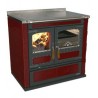 Cuisinière à bois  L 90 Rustik RIZZOLI Rustik Rouge (faîence)