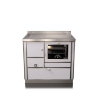 Cuisinière à bois RI 90 avec four RIZZOLI Standard Noir