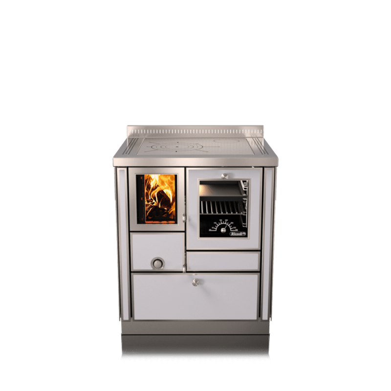 Cuisinière à bois RVI 70 Epoka avec four RIZZOLI Epoka P14