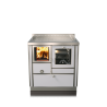 Cuisinière à bois RVI 80 Variant avec four RIZZOLI Variant Blanc