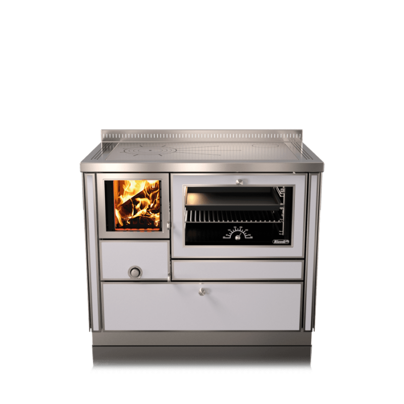 Cuisinière à bois RVI 100  Epoka avec four RIZZOLI Epoka P14