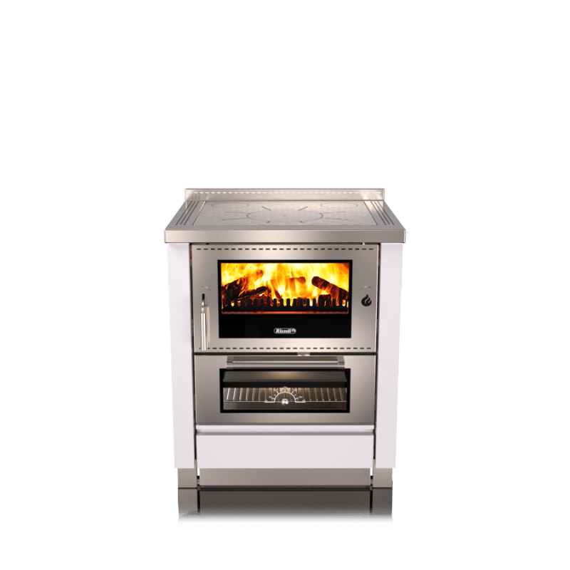 Cuisinière à bois MZ 70 RIZZOLI Standard Noir