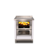 Cuisinière à bois MZ 70 RIZZOLI Standard Noir