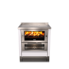 Cuisinière à bois MZ 80 RIZZOLI Standard Noir
