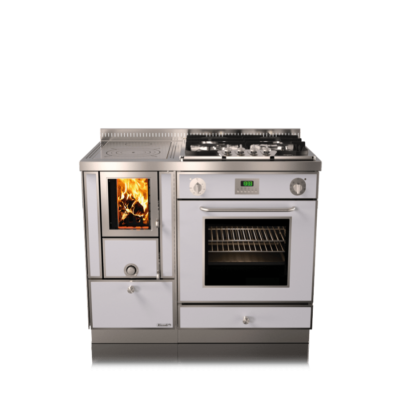Cuisinière à bois RVE 100 Epoka combi sans four RIZZOLI Epoka P14
