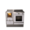 Cuisinière à bois RVE 105 combi sans four RIZZOLI Standard Noir