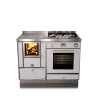 Cuisinière à bois RVE 110  Variant Combi sans four RIZZOLI Variant Blanc