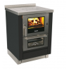 Cuisinière à bois Série MZ 60 RIZZOLI Standard Noir