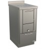 Cuisinière à bois  RE 40 sans four RIZZOLI Inox