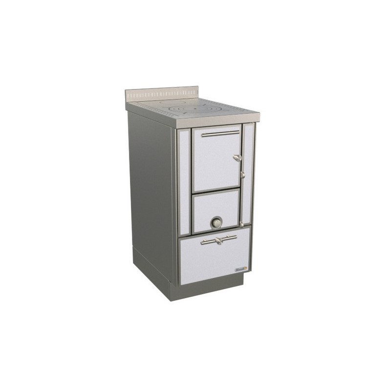 Cuisinière à bois  RE 40  Variant sans four RIZZOLI Variant Blanc