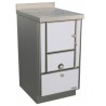 Cuisinière à bois RE 45 Variant sans four RIZZOLI Variant Blanc