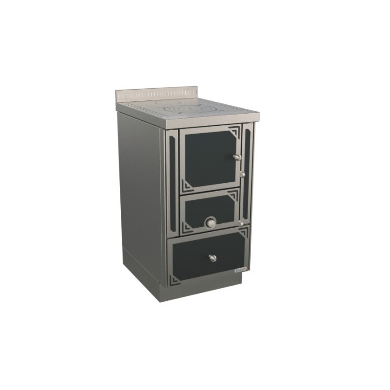 Cuisinière à bois RE 45 Epoka sans four RIZZOLI Epoka P14
