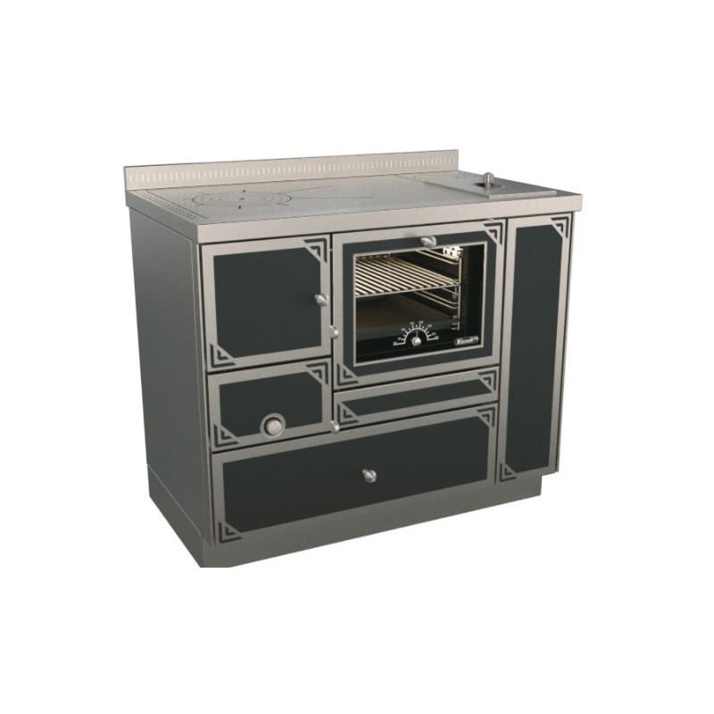 Cuisinière à bois RE 100 Epoka avec four RIZZOLI Epoka P14