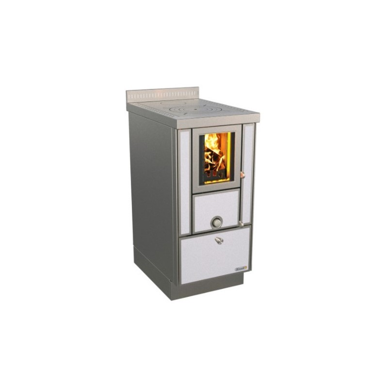 Cuisinière à bois RVE 40 sans four Variant RIZZOLI Variant Blanc