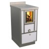 Cuisinière à bois RVE 40 sans four Variant RIZZOLI Variant Blanc