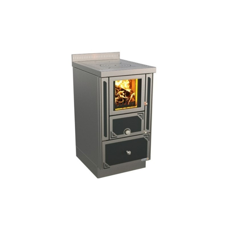 Cuisinière à bois RVE 45 sans four Epoka RIZZOLI Epoka P14