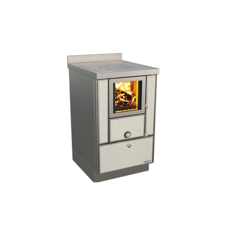Cuisinière à bois RVE 50 sans four Variant RIZZOLI Variant Blanc