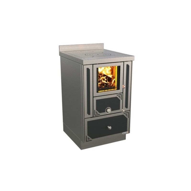 Cuisinière à bois RVE 50 sans four Epoka RIZZOLI Epoka P14