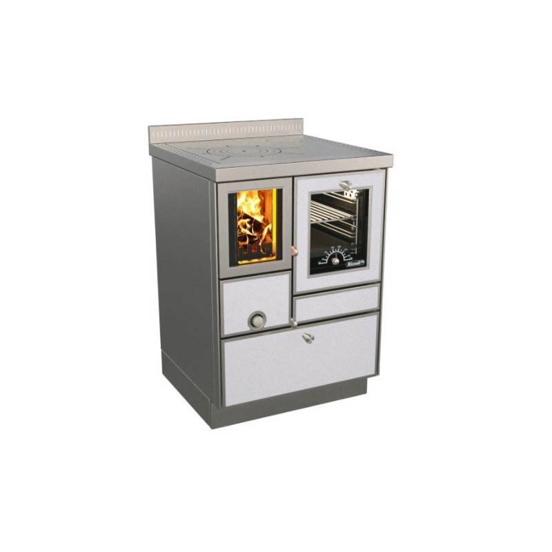 Cuisinière à bois RVE 60 avec four Variant RIZZOLI Variant Blanc