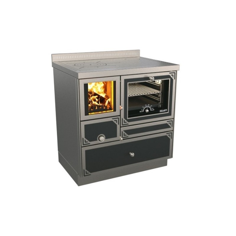 Cuisinière à bois RVE 80 avec four Epoka RIZZOLI Epoka P14