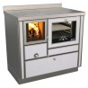Cuisinière à bois RVI 90 Variant avec four RIZZOLI Variant Blanc