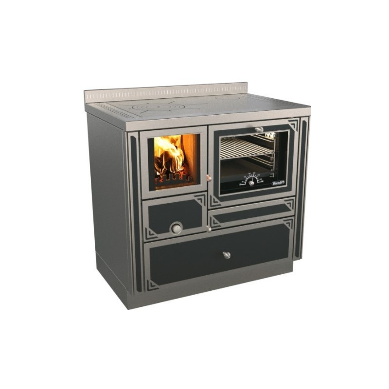 Cuisinière à bois RVI 90 Epoka avec four RIZZOLI Epoka P14