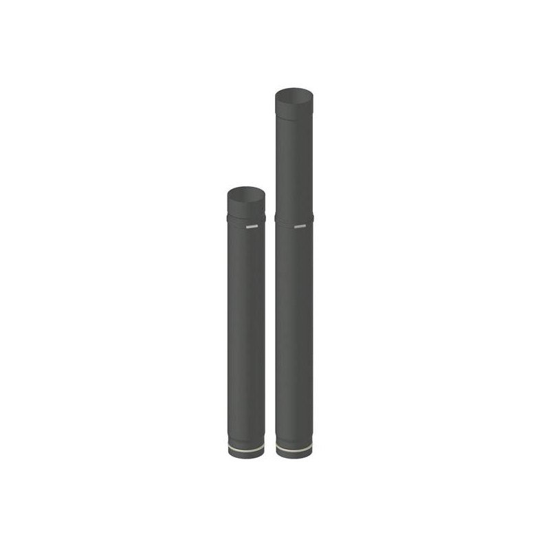 Tuyau émaillé cylindrique coulissant par DIXNEUF