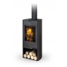 Poêle à bois TALA 06 porte droite