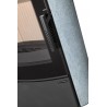Poêle à bois NAVIA N24 G Accum Vitre sérigraphiée Finition ROMOTOP poêle à bois Pierre Serpentine