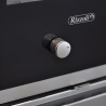 Cuisinière à bois S 80 avec four Moderna RIZZOLI Moderna Perle Métalisé