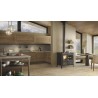 Cuisinière à bois GARDENIA 5.0 Finition NORDICA Extraflame Acier Noir Anthracite