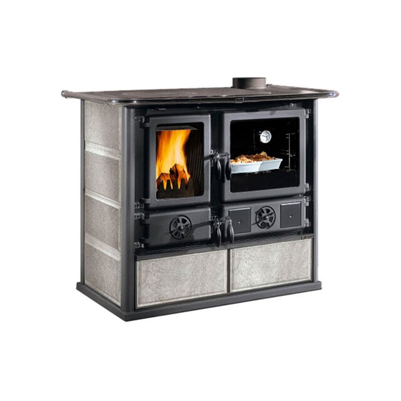 Cuisinière à bois ROSA 5.0 Pierre naturelle
