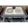 Cuisinière à bois Suprema 4.0 Finition NORDICA Extraflame Fonte Emaillée Noir Anthracite