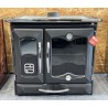 Cuisinière à bois Suprema 4.0 Finition NORDICA Extraflame Fonte Emaillée Noir Anthracite
