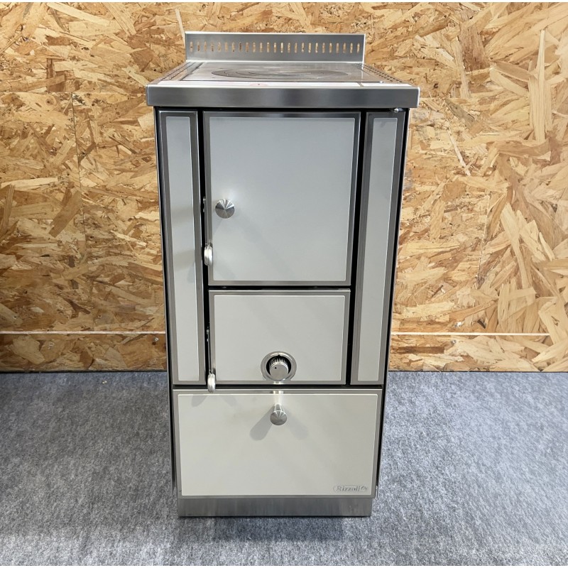Cuisinière à bois RE 45 Variant sans four RIZZOLI Variant Blanc