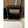 Poêle à bois LORIUM 75 FREE BOX bûches de 50 cm FINITION LORIUM Vitre en façade