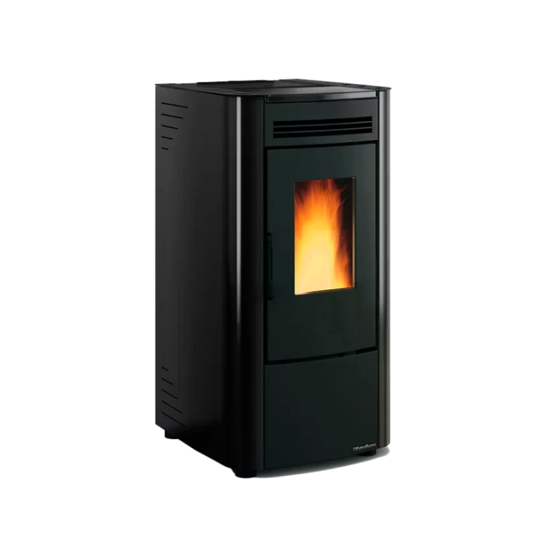 KETTY 5.0 – Poêle à granulés compact et performant Finition NORDICA Extraflame Acier Noir Anthracite