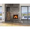 DYNAMIC 2G 66.50.01N – Insert à bois performant pour maison moderne