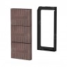 IMPRESSION 3G 70.50.16 – Insert à bois avec foyer IGNITON noir élégant