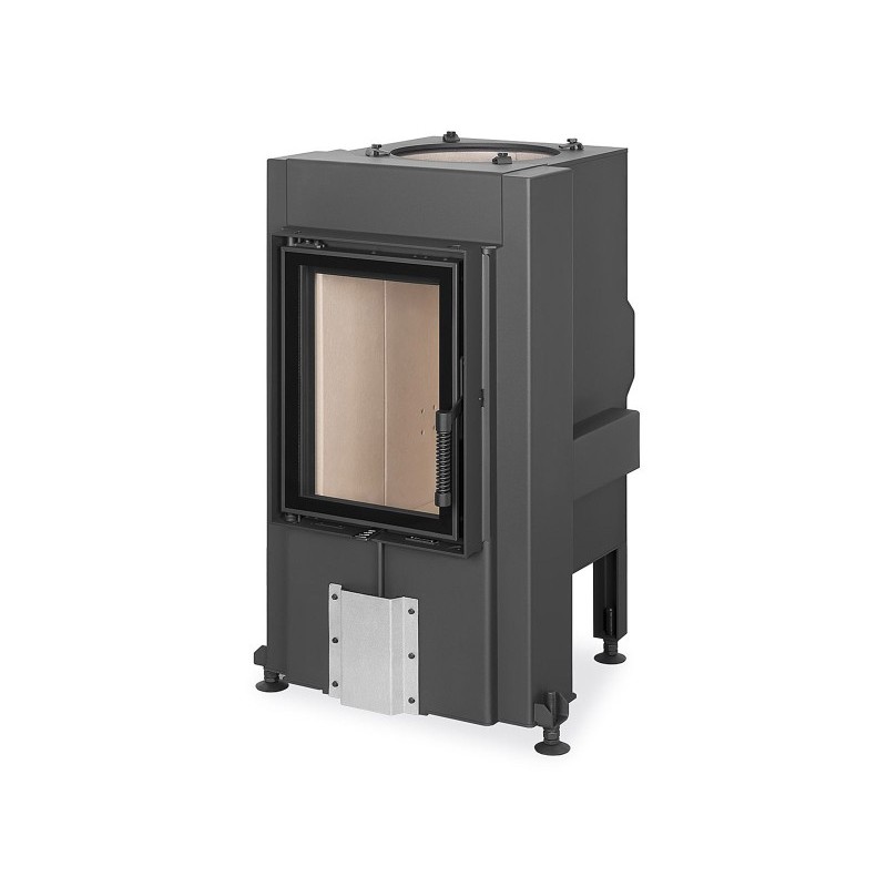 DYNAMIC 3G 44.55.01 – Insert à bois pour accumulation de chaleur Finition ROMOTOP poêle à bois Foyer DYNAMIC : Sans accumulation avec l'échangeur