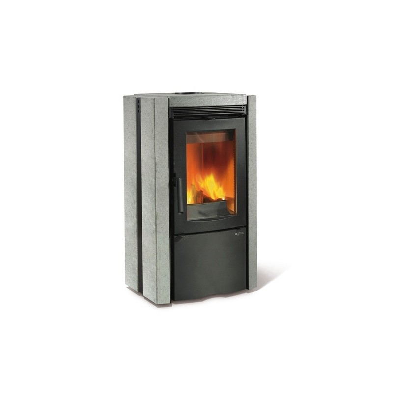 Poele a bois ESTER BII Pierre naturelle par NORDICA EXTRAFLAME